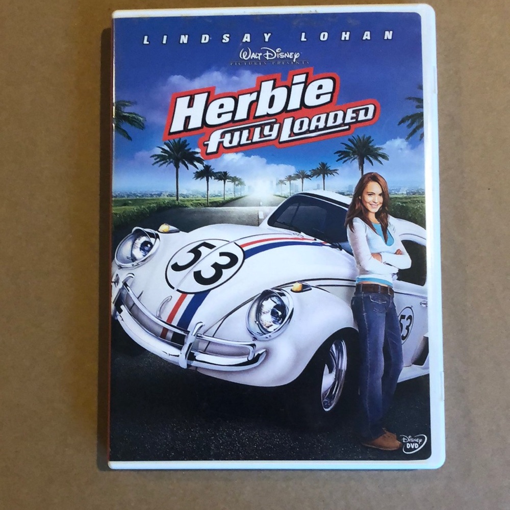 Walt Disney Herbie Fully Loaded starring Lindsay Lohan DVD